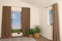 Dompel je onder in een bad van warmte en gezelligheid met deze karaktervolle overgordijnstof