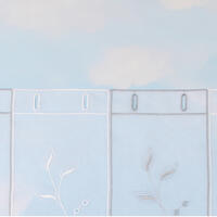 Transparante val Goslar met tweekleurig borduursel