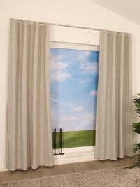 Oban is een prachtige grover geweven kamerhoge inbetween in verschillende gemêleerde garendiktes