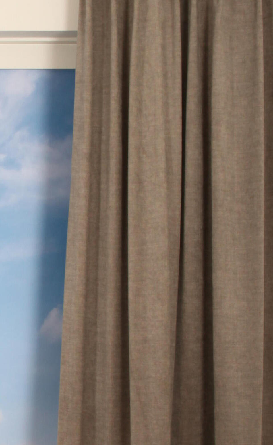 Isolerend overgordijn Isola effect heeft een luxe geweven structuur