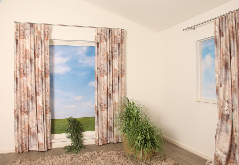 Mallabia is een vlamvertragende velourskwaliteit in natuurlijke en rijke kleuren