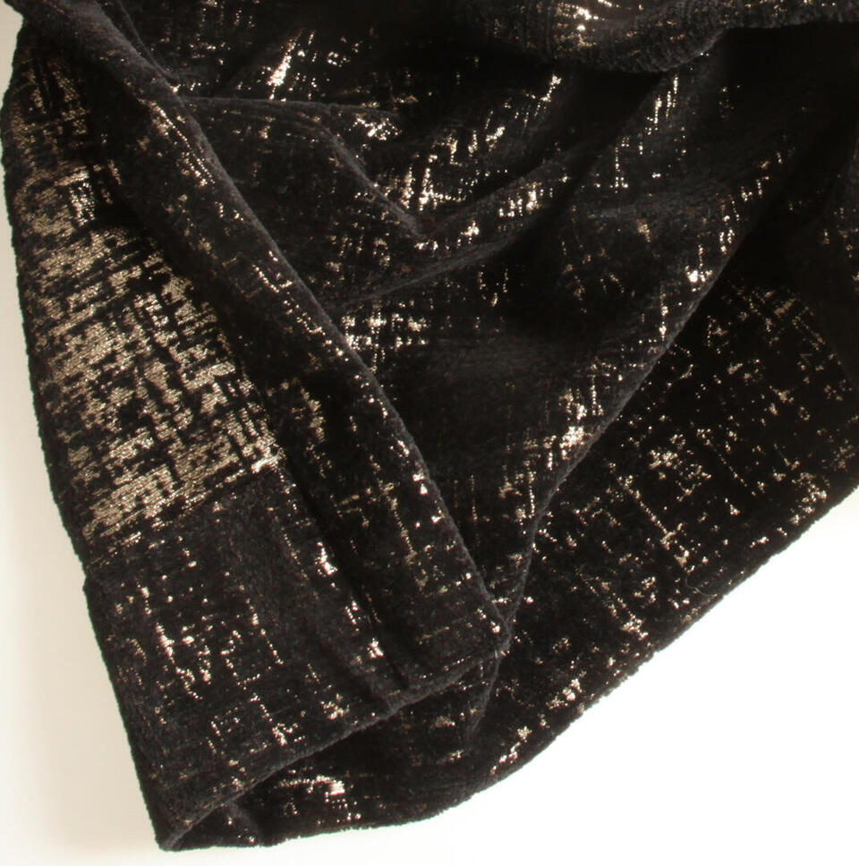 Prachtige zware kwaliteit gordijnstof met een patroon dat doet denken aan versleten stof